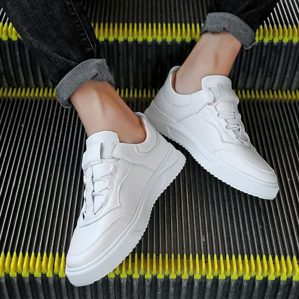 comfortable casual shoes leather shoes 2019 men's lace up the fashion brand flats shoe new arrival of spring summer %760, Black
comfortable casual shoes leather shoes 2019 men's lace up the fashion brand flats shoe new arrival of spring summer %760, Black
