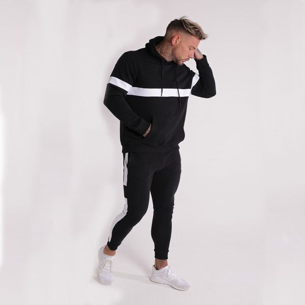 black white sport suits men sportswear quick dry running sets gym clothes men sports jogging sets fitness training suit male, Black;blue
black white sport suits men sportswear quick dry running sets gym clothes men sports jogging sets fitness training suit male, Black;blue