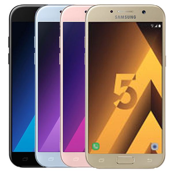 

Оригинальный Восстановленное Samsung Galaxy A5 2017 A520F 5,2 дюйма окт Ядро 3GB RAM 32GB ROM 16MP 3000mAh 4G