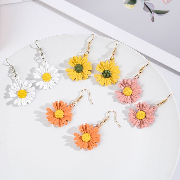 daisy flower earrings bright colorful painting cabochon charm dangle earrings for women jewelry gold color wholesale, Golden
daisy flower earrings bright colorful painting cabochon charm dangle earrings for women jewelry gold color wholesale, Golden