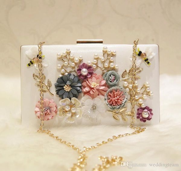 fashion pearls bridal hand bags with flowers dragonfly clutches for wedding jewelry prom evening party bag 20cm*15cm, Black
fashion pearls bridal hand bags with flowers dragonfly clutches for wedding jewelry prom evening party bag 20cm*15cm, Black