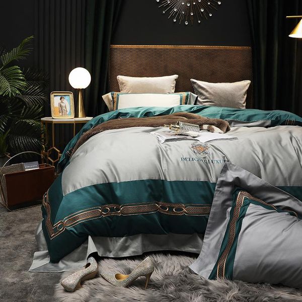 50 4pcs duvet cover sets tribute silk bed set king size comforter set bed sheet pillowcase
50 4pcs duvet cover sets tribute silk bed set king size comforter set bed sheet pillowcase