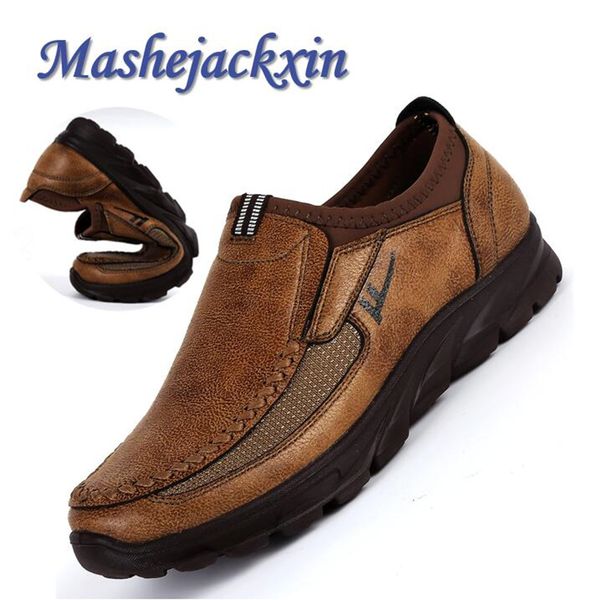 mashejackxin mens moccasins loafers comfortable anti slip durable leather mens casual shoes breathable zapatillas hombre, Black
mashejackxin mens moccasins loafers comfortable anti slip durable leather mens casual shoes breathable zapatillas hombre, Black