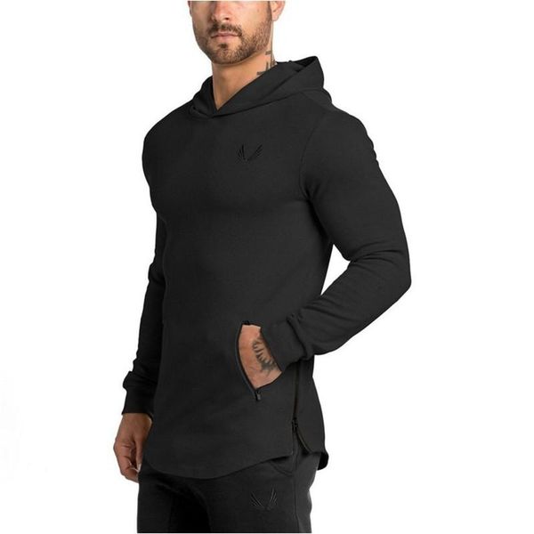 2019 men hoodies pocket embroider side zipper gyms bodybuilding sweatshirt cotton sweatshirts hooded pullover 5 color, Black
2019 men hoodies pocket embroider side zipper gyms bodybuilding sweatshirt cotton sweatshirts hooded pullover 5 color, Black