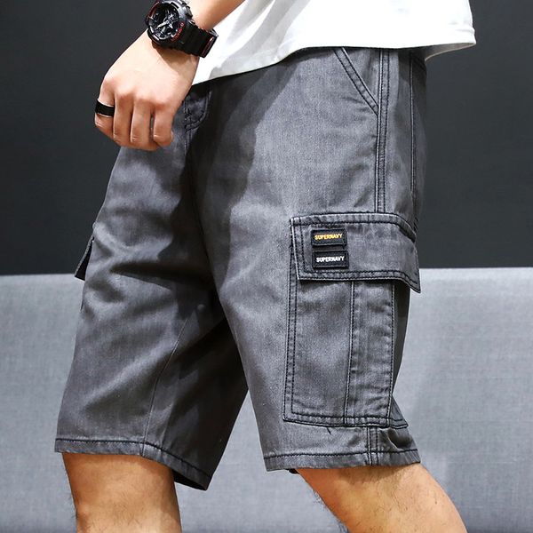 summer new denim cargo shorts men cotton fashion hip hop short jeans slim fit fashion streetwear, White;black
summer new denim cargo shorts men cotton fashion hip hop short jeans slim fit fashion streetwear, White;black