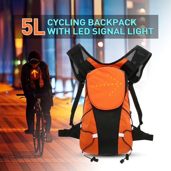 lixada 5l lightweight usb rechargeable reflective backpack with led signal light outdoor sport safety bag gear for cycling
lixada 5l lightweight usb rechargeable reflective backpack with led signal light outdoor sport safety bag gear for cycling