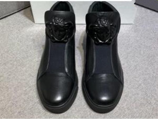 De igner men 039 hoe black white red real leather high for ca ual hoe medu a neaker flat xc01
De igner men 039 hoe black white red real leather high for ca ual hoe medu a neaker flat xc01