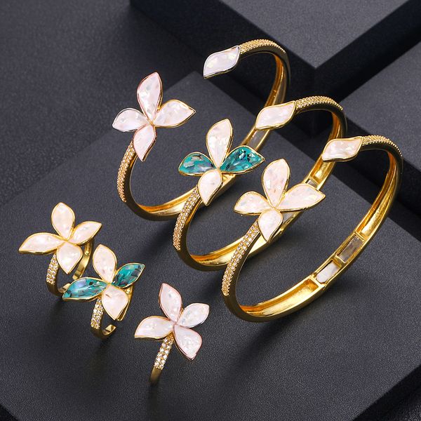 jankelly luxury leaf drop bangle ring sets fashion dubai silver bridal jewelry sets for women wedding brincos para as mulheres
jankelly luxury leaf drop bangle ring sets fashion dubai silver bridal jewelry sets for women wedding brincos para as mulheres