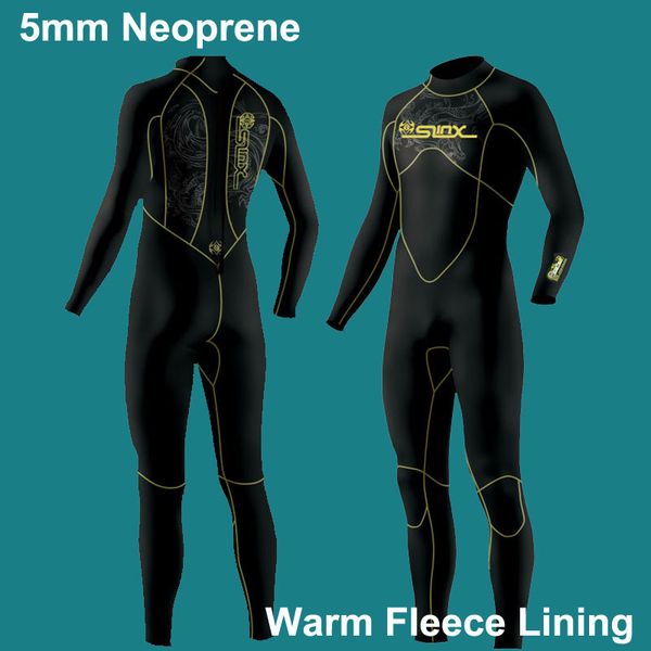 5mm wetsuits neoprene wet suit full body w/ warm fleece lining diving, snorkeling, surfing men/ women (5mm 3mm 1.5mm
5mm wetsuits neoprene wet suit full body w/ warm fleece lining diving, snorkeling, surfing men/ women (5mm 3mm 1.5mm