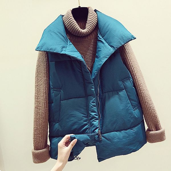 2019 winter fall fashion ladies womens green beige black sleeveless padded warm vest coat , thick casual vests coats for woman, Black;white
2019 winter fall fashion ladies womens green beige black sleeveless padded warm vest coat , thick casual vests coats for woman, Black;white