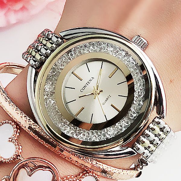 новые женские часы rhinestone овальный браслет наручные часы женщин вскользь вахты способа повелительниц сплава аналоговые кварцевые relojes, Slivery;brown
новые женские часы rhinestone овальный браслет наручные часы женщин вскользь вахты способа повелительниц сплава аналоговые кварцевые relojes, Slivery;brown