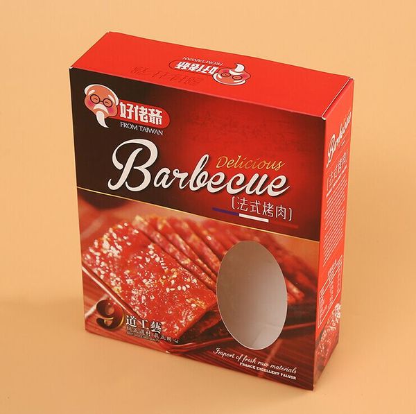 

Cake baking box packing single hole kraft paper muffin box,Mini Single Cake Box Packaging ---PX0084