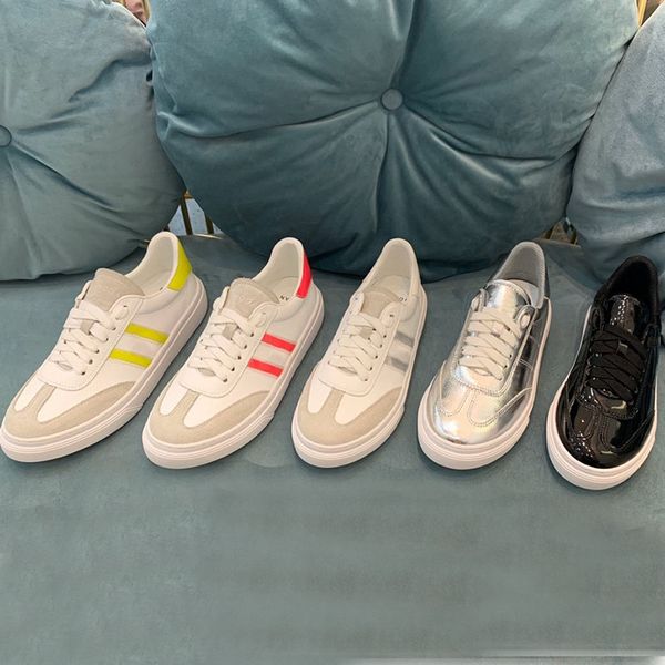 popular designers men and women sports casual shoes couple flat shoes outdoor leather lace-up running, Black
popular designers men and women sports casual shoes couple flat shoes outdoor leather lace-up running, Black