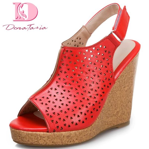 doratasia 2020 dropship big size 50 casual high heels hollow platform summer wedges sandals women shoes woman, Black
doratasia 2020 dropship big size 50 casual high heels hollow platform summer wedges sandals women shoes woman, Black