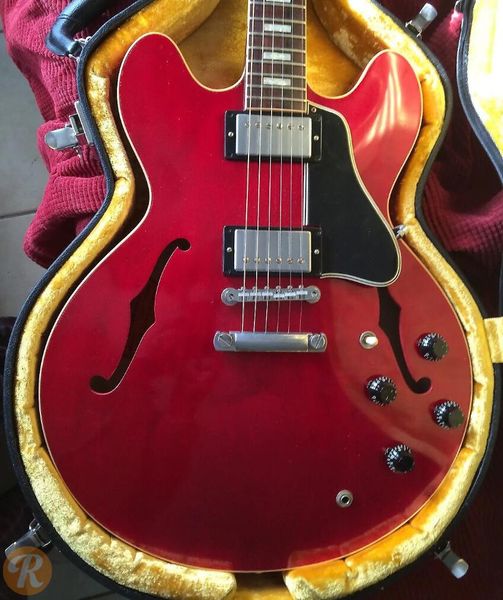 custom shop prototype #1 eric clapton crossroads aged cherry relic 335 electric guitar one piece neck, abr-1 bridge, woman tone signature
custom shop prototype #1 eric clapton crossroads aged cherry relic 335 electric guitar one piece neck, abr-1 bridge, woman tone signature