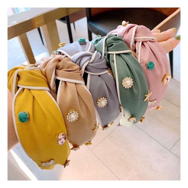 2020 группы мода knotted тюрбан волос для женщин jeweled оголовье hairband diademas bordadas хаара accessoires haarband
2020 группы мода knotted тюрбан волос для женщин jeweled оголовье hairband diademas bordadas хаара accessoires haarband
