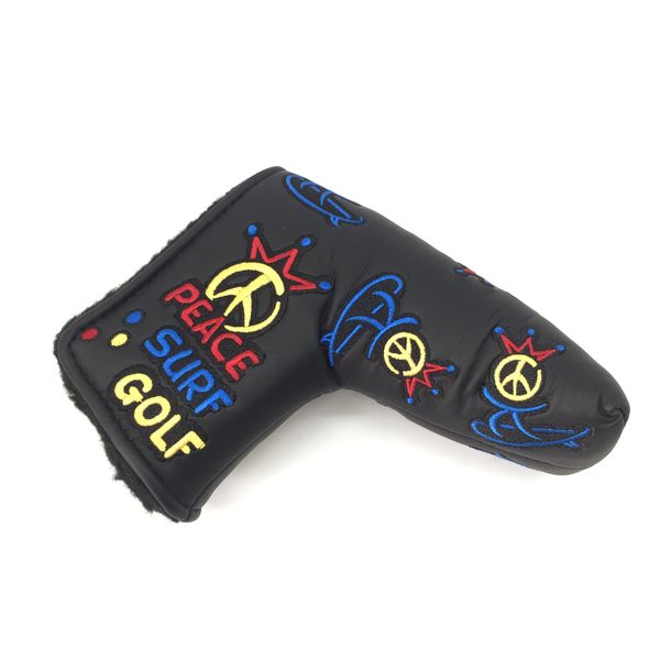 2019 Premium Quality Golf PU Leather Putter Cover Custom Design Peace Golf Headcover for Blade Putter Head
2019 Premium Quality Golf PU Leather Putter Cover Custom Design Peace Golf Headcover for Blade Putter Head