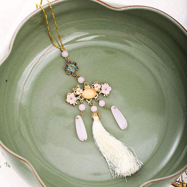forseven new ancient chinese wedding hanfu dress charms pendant jewelry long tassels pearls jewelry gifts for women girls, Bronze;silver
forseven new ancient chinese wedding hanfu dress charms pendant jewelry long tassels pearls jewelry gifts for women girls, Bronze;silver