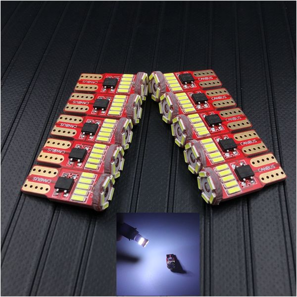 10pcs 194 led t10 w5w bulb car clearance lamp parking lights door trunk dome light 12v white 4014 15 smd auto canbus led bulbs
10pcs 194 led t10 w5w bulb car clearance lamp parking lights door trunk dome light 12v white 4014 15 smd auto canbus led bulbs