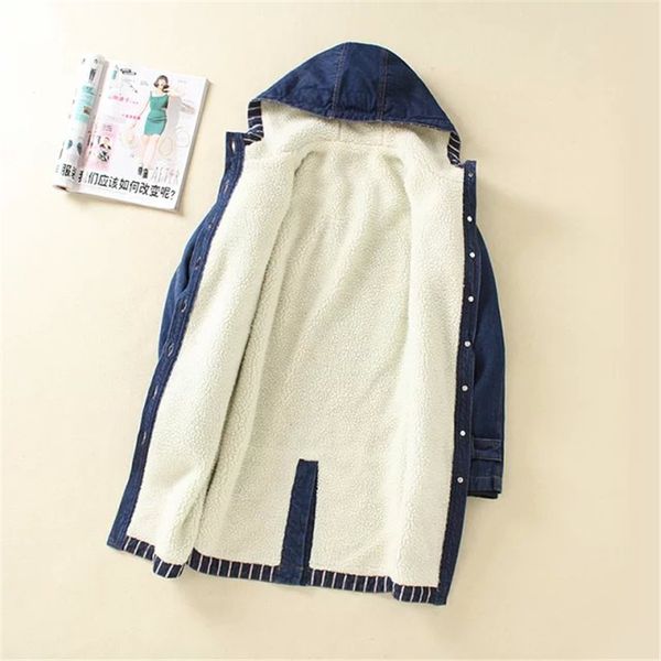 plus size 3xl 2018 new winter jackets women thicken warm denim jacket coat womens long hooded denim coats female casual overcoat, Tan;black
plus size 3xl 2018 new winter jackets women thicken warm denim jacket coat womens long hooded denim coats female casual overcoat, Tan;black