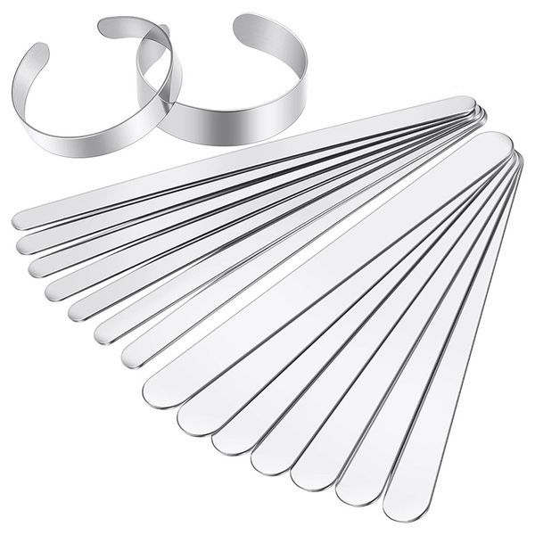 16 pieces bracelet blanks 3/8 inch and 5/8 inch stainless steel bangle blanks diy cuff bangle bracelet, Black
16 pieces bracelet blanks 3/8 inch and 5/8 inch stainless steel bangle blanks diy cuff bangle bracelet, Black