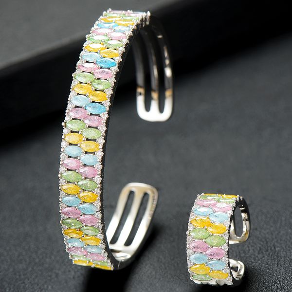 godki trendy saudi arabia bangle silver ring set jewelry sets for women wedding engagement brincos para as mulheres 2019
godki trendy saudi arabia bangle silver ring set jewelry sets for women wedding engagement brincos para as mulheres 2019