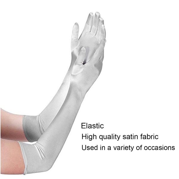 дам длинные перчатки перста elbow stretch satin вечер партия opera fancy dress, Blue;gray
дам длинные перчатки перста elbow stretch satin вечер партия opera fancy dress, Blue;gray