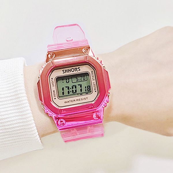 rose gold women digital watch multifunction waterproof women watches gradient male watch rectangle children sport watches, Slivery;brown
rose gold women digital watch multifunction waterproof women watches gradient male watch rectangle children sport watches, Slivery;brown