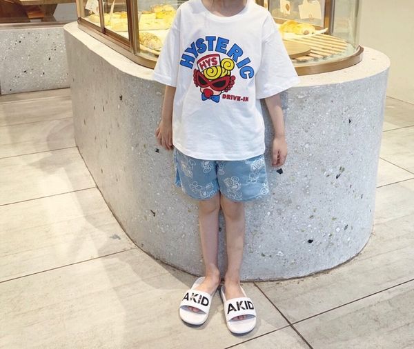 2020 girls designer t-shirts childrens brand short-sleeve kids cartoon character print girls outdoor fashion clothing new fashion summer, Blue
2020 girls designer t-shirts childrens brand short-sleeve kids cartoon character print girls outdoor fashion clothing new fashion summer, Blue