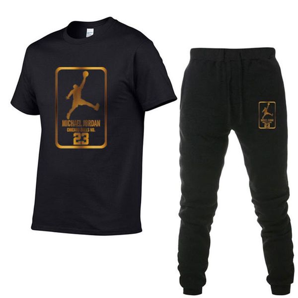 23 summer men's sets t shirts+pants two pieces sets casual tracksuit male tshirt gyms fitness trouser, Gray
23 summer men's sets t shirts+pants two pieces sets casual tracksuit male tshirt gyms fitness trouser, Gray