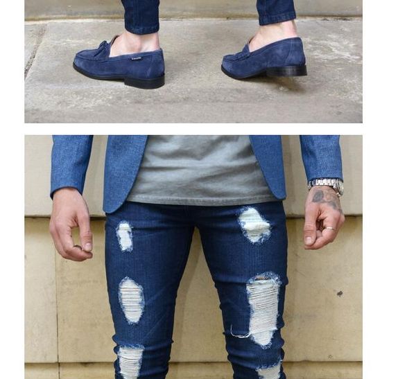 new explosion models teen four seasons hole jeans pencil pants tight solid color worn denim pants pants s-3xl, Blue
new explosion models teen four seasons hole jeans pencil pants tight solid color worn denim pants pants s-3xl, Blue