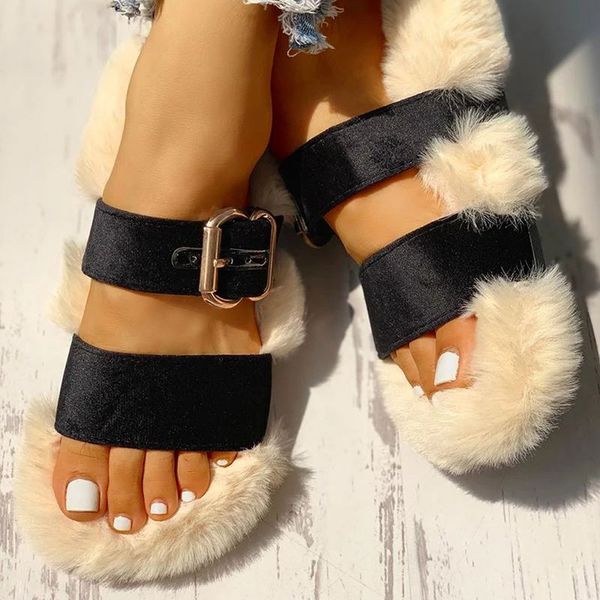 women buckle strap outdoor slippers warm winter shoes causal plush indoor shoes soft slip on black pink grey female slipper
women buckle strap outdoor slippers warm winter shoes causal plush indoor shoes soft slip on black pink grey female slipper