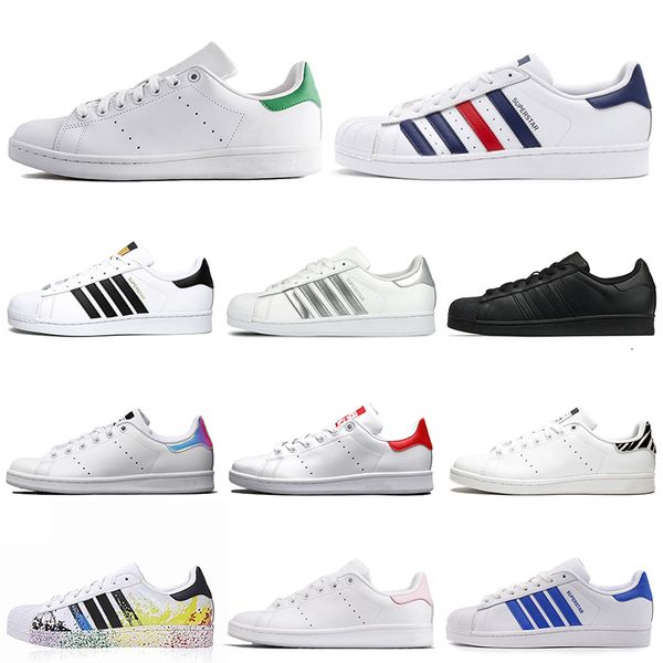 stan smith men women flat casual sneakers superstars triple black white navy blue zebra rainbow mens trainer outdoor sports shoes
stan smith men women flat casual sneakers superstars triple black white navy blue zebra rainbow mens trainer outdoor sports shoes