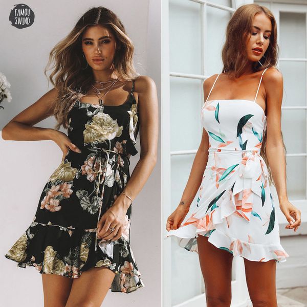 women summer boho dress evening sleeveless party beach dresses floral sundress summer short dress elegant style designer clothes, Black;gray
women summer boho dress evening sleeveless party beach dresses floral sundress summer short dress elegant style designer clothes, Black;gray