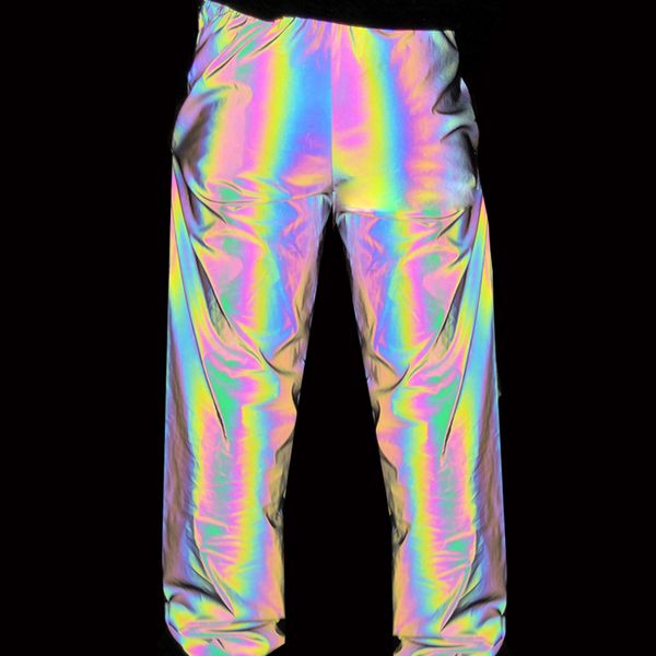 2019 new streetwear pants pantalon hop mens men joggers colorful reflective pants hip rainbow colored jogger lover sweatpants hom eskwf, Black 
2019 new streetwear pants pantalon hop mens men joggers colorful reflective pants hip rainbow colored jogger lover sweatpants hom eskwf, Black