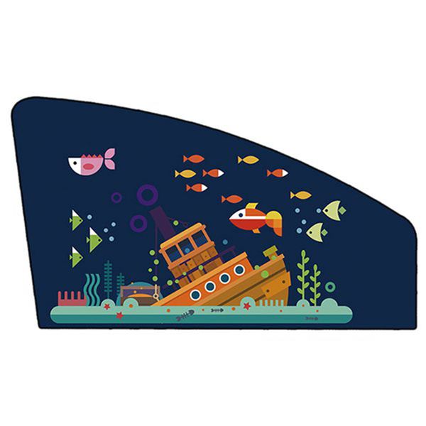 80x50cm car cartoon curtain cover sun blocking auto curtain side blocking tensile sunshade for children car-styling 
80x50cm car cartoon curtain cover sun blocking auto curtain side blocking tensile sunshade for children car-styling