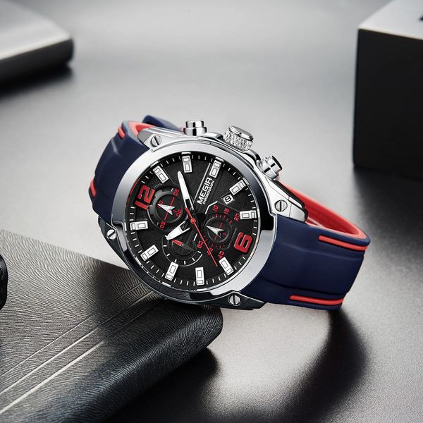 megir 2063 multifunctional luminous chronograph 3atm smart watch men waterproof men's sports watch with silicone strap calendar, Slivery;brown
megir 2063 multifunctional luminous chronograph 3atm smart watch men waterproof men's sports watch with silicone strap calendar, Slivery;brown