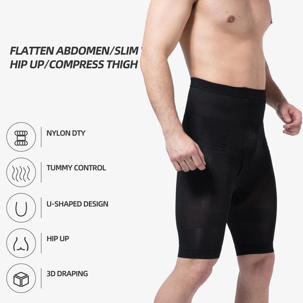 high waist five-point pants abdomen plastic waist lifting hip beam thigh men's body shaping pants mens trimmer battle belt, Black;gray
high waist five-point pants abdomen plastic waist lifting hip beam thigh men's body shaping pants mens trimmer battle belt, Black;gray