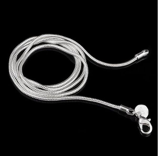 925 sterling silver smooth snake chain necklace lobster clasps chain wedding party jewelry size 1mm 2mm 3mm 16inch --- 30inch
925 sterling silver smooth snake chain necklace lobster clasps chain wedding party jewelry size 1mm 2mm 3mm 16inch --- 30inch