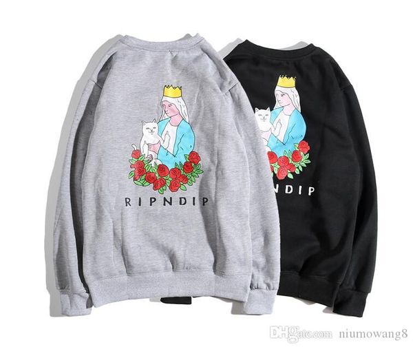 дизайнерский бренд ripndip толстовка с капюшоном розовый большой кот большой логотип высокое качество граффити большой логотип пуловер толст, Black
дизайнерский бренд ripndip толстовка с капюшоном розовый большой кот большой логотип высокое качество граффити большой логотип пуловер толст, Black