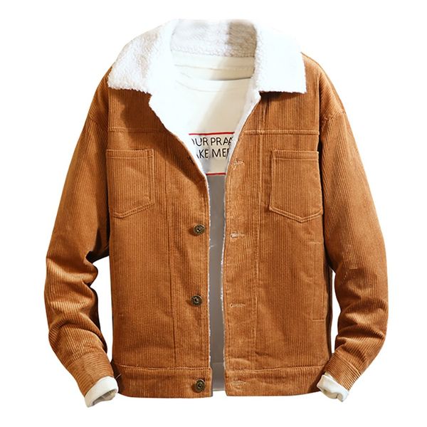 parkas coats & jackets men's new winter style pure corduroy thickened thermal coat fashion casual coat clothing drop shipping, Black
parkas coats & jackets men's new winter style pure corduroy thickened thermal coat fashion casual coat clothing drop shipping, Black