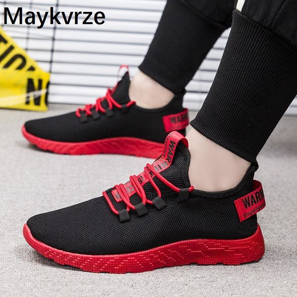 2020 new shoes men's breathable lace-up sneakers british style wild fashion lightweight mesh casual shoes men, Black 
2020 new shoes men's breathable lace-up sneakers british style wild fashion lightweight mesh casual shoes men, Black