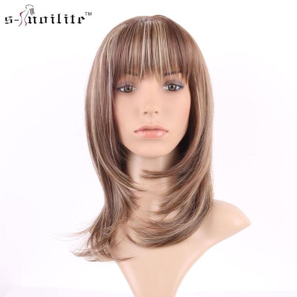 s-noilite short brown wigs high heat resistant synthetic head hair wig 100% real natural hair piece for women lady, Black
s-noilite short brown wigs high heat resistant synthetic head hair wig 100% real natural hair piece for women lady, Black