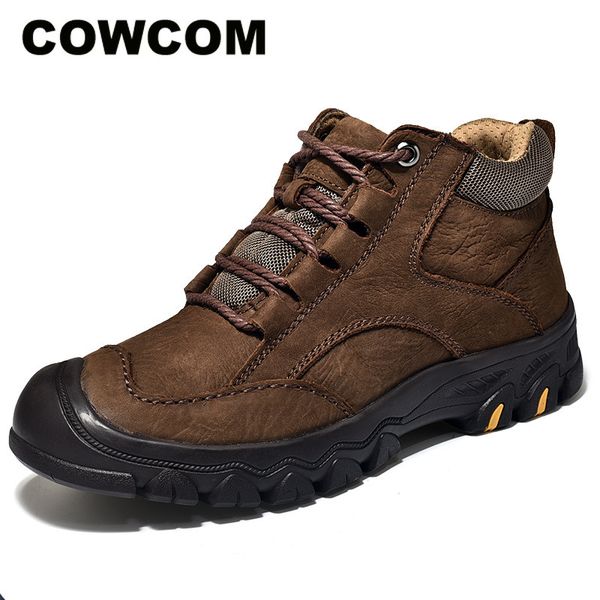 cowcom winter new warm cotton shoes plus velvet leather casual shoes snow boots waterproof head layer leather clk-8090, Black
cowcom winter new warm cotton shoes plus velvet leather casual shoes snow boots waterproof head layer leather clk-8090, Black