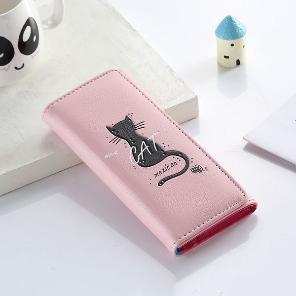 botusi carton wallet women long cute wallet leather portefeuille female purse clutch cartera mujer coin purse card holder, Red;black
botusi carton wallet women long cute wallet leather portefeuille female purse clutch cartera mujer coin purse card holder, Red;black