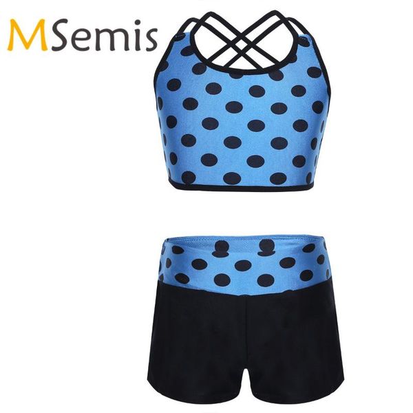 2pcs kids girls tankini swimsuit polka dots tank with bottoms for ballet dance gym workout gymnastics leotard swimming suit
2pcs kids girls tankini swimsuit polka dots tank with bottoms for ballet dance gym workout gymnastics leotard swimming suit