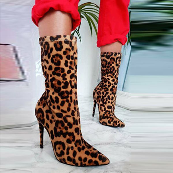 pointed toe winter mid-calf boots high heels basic flock women's boots autumn cossacks women's shoes punk leather #0815, Black
pointed toe winter mid-calf boots high heels basic flock women's boots autumn cossacks women's shoes punk leather #0815, Black