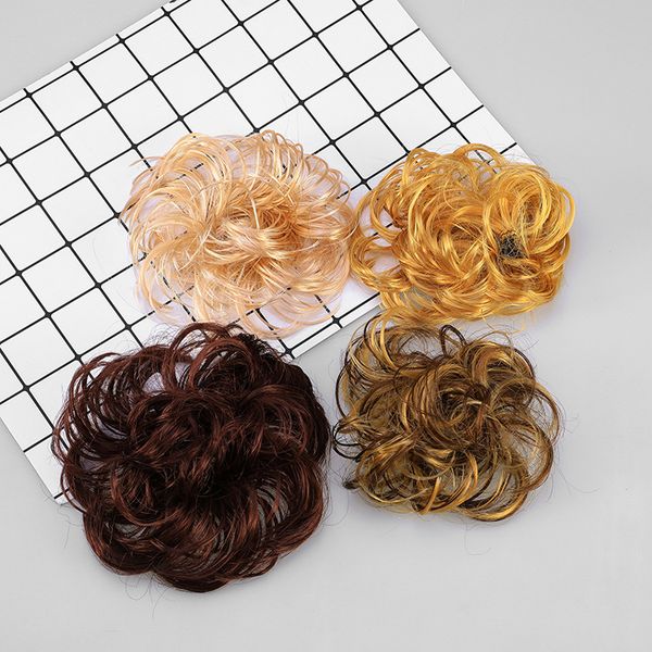manufacturers direct selling foreign trade elasticity jia fa quan latte art curly hair bun up-do meatball head high-temperature, Brown
manufacturers direct selling foreign trade elasticity jia fa quan latte art curly hair bun up-do meatball head high-temperature, Brown