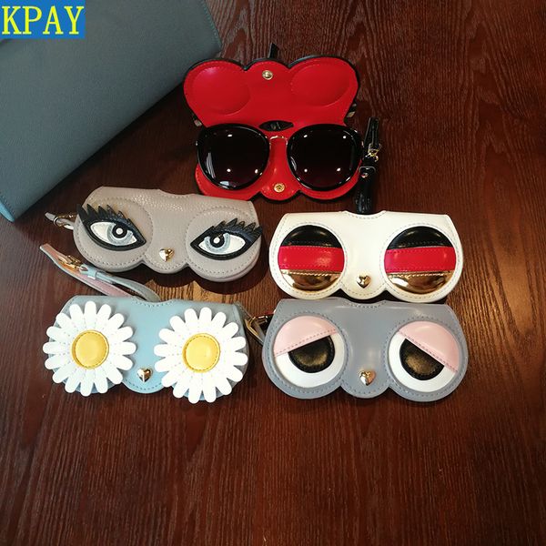 2019 fashion animal cartoon women portable case pu leather sun eye glasses box for eyeglass sunglasses cute protection bag
2019 fashion animal cartoon women portable case pu leather sun eye glasses box for eyeglass sunglasses cute protection bag