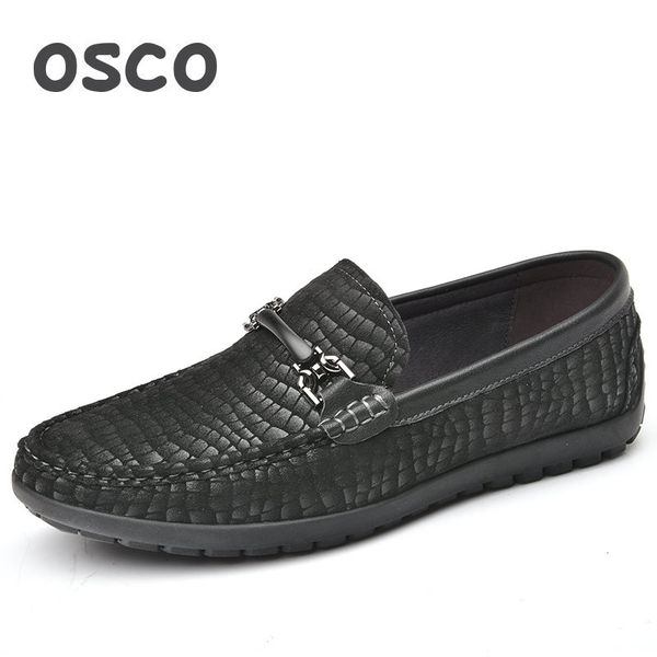 osco loafers european station peas men genuine leather british casual slip-on lazy boat driving shoes t200325, Black
osco loafers european station peas men genuine leather british casual slip-on lazy boat driving shoes t200325, Black